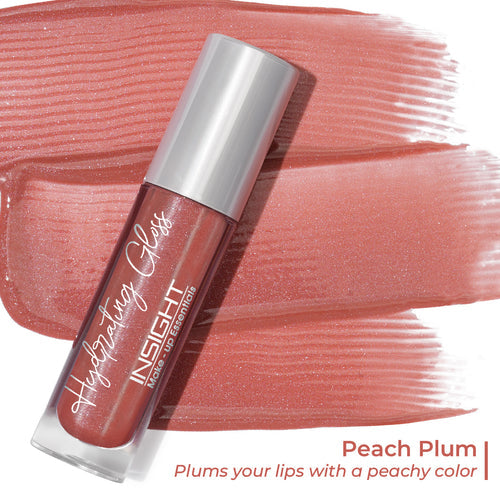 Insight cosmetics Hydrating Lip Gloss (Peach-Plum)
