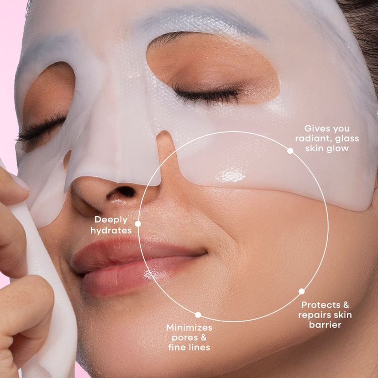 Nykaa Skin Real Collagen Mask – Hydrates, Brightens And Gives Dewy Skin Overnight - Formulated In Korea
(34g)