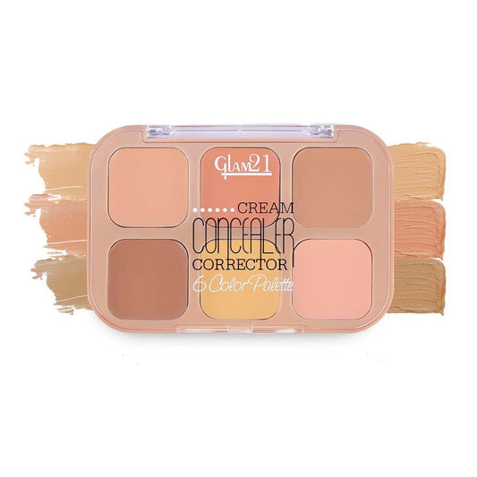 Glam21 Cream Concealer Corrector Palette (01Light Lustre)