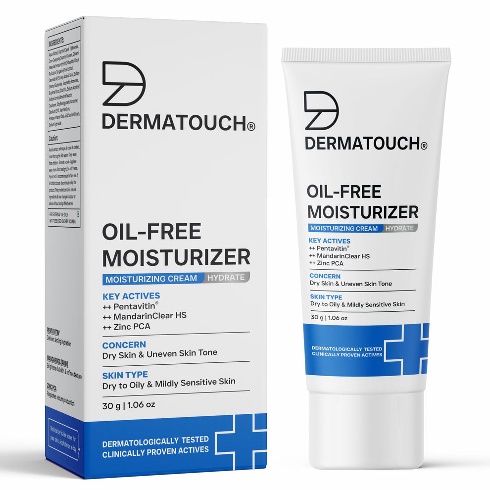 Dermatouch Oil-Free Moisturizer for Dry Skin & Uneven Skin Tone