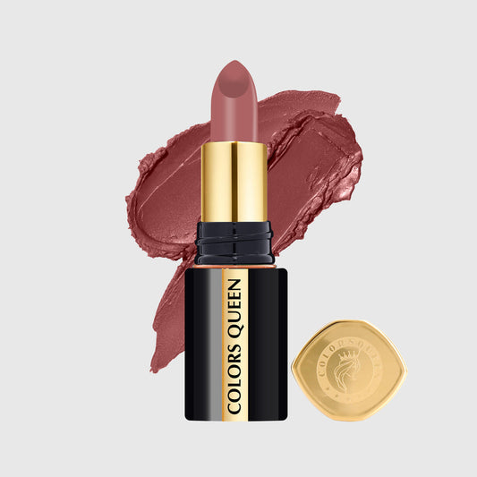 Colors Queen Luxury Matte Non-Transfer Lipstick Waterproof & Bold (15 Reach High)