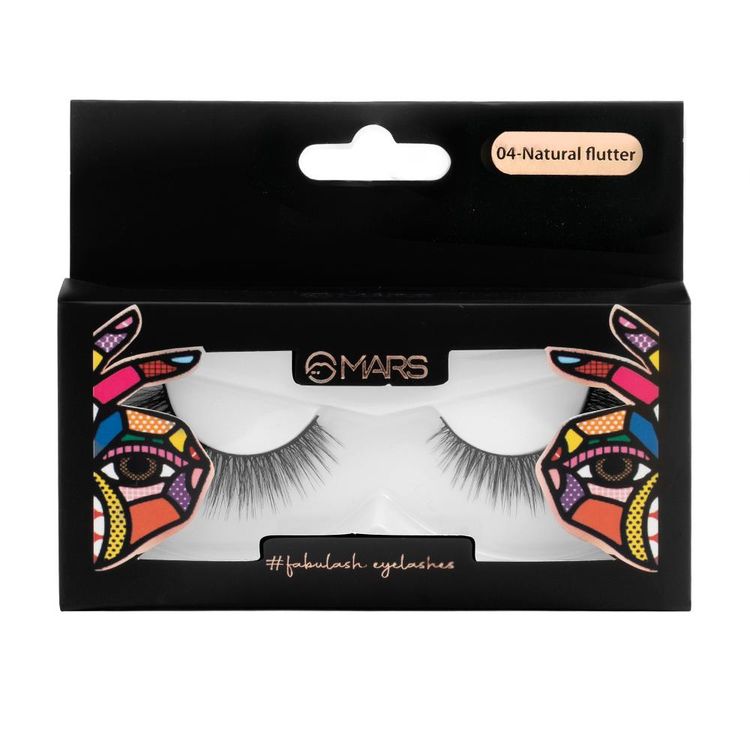 Mars Eyelashes | # fabulash eyelashes (04 Natural Flutter)
