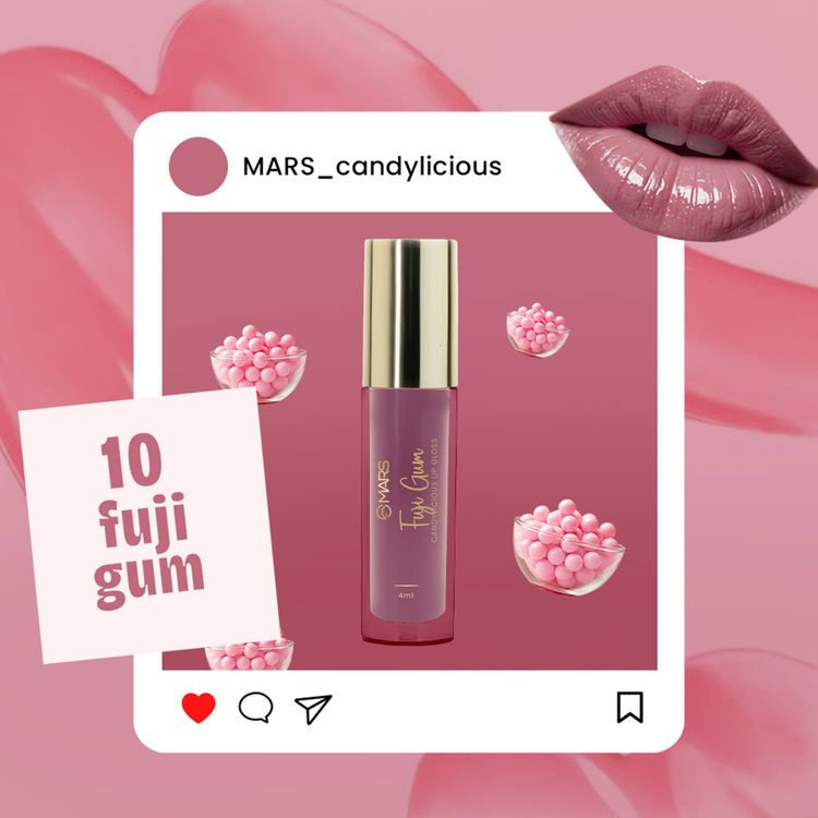 MARS Candylicious Lip Gloss  (10-FUJI GUM)