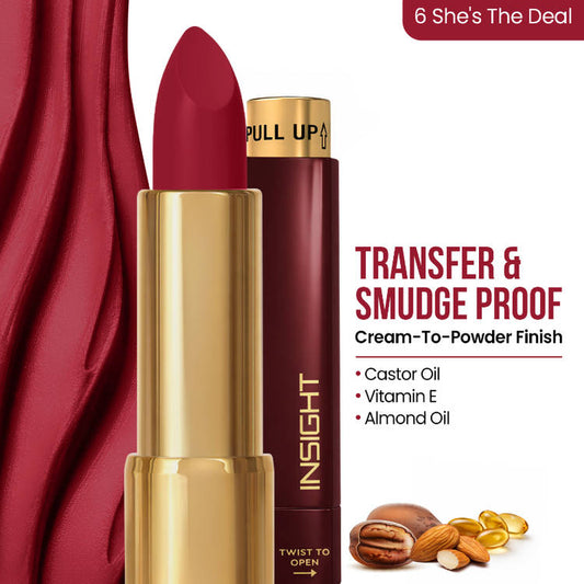 Insight Cosmetics Blur Rouge Lipstick - 06 She's The Deal (4.2g)