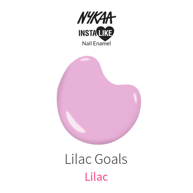 Nykaa InstaLike Long Lasting Nail Enamel - Lilac Goals 354
(9ml)