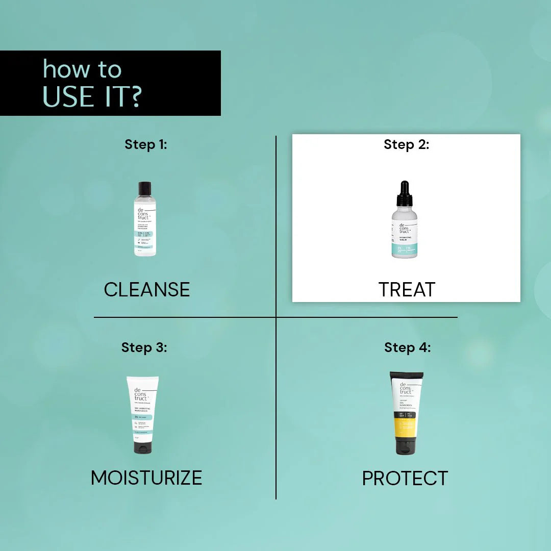 Deconstruct 2% Hyaluronic Acid Serum with 1% Niacinamide