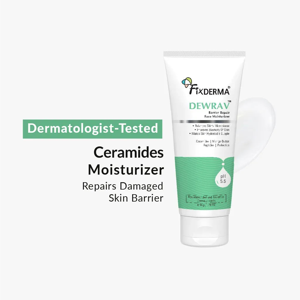 Fixderma Dewrav Barrier Repair Face Moisturizer 50g
