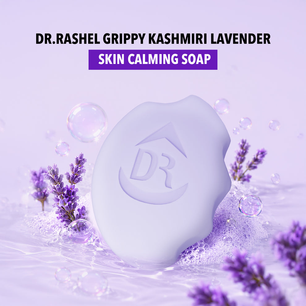 Dr Rashel Grippy Lavender Soap 1 pcs