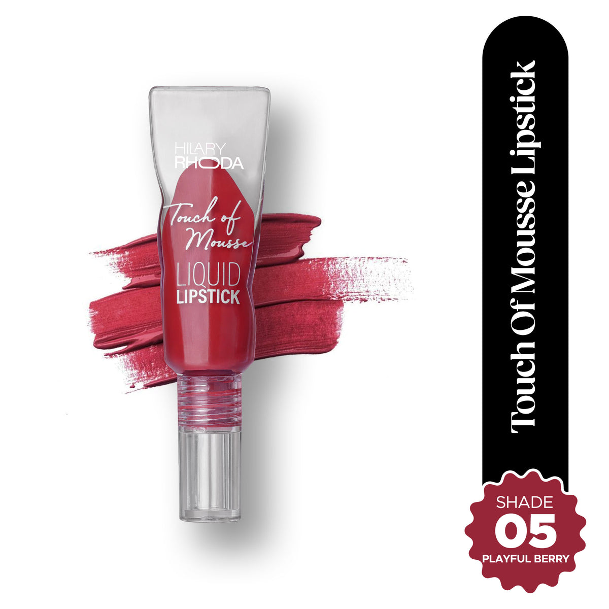 Hilary Rhoda Touch Of Mousse Lipstick (Playful Berry 05)