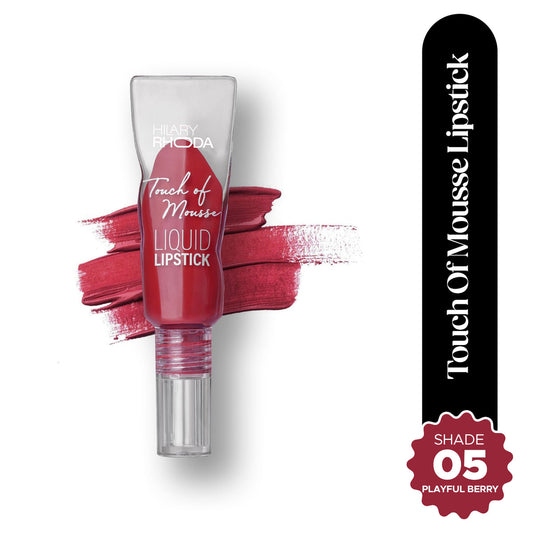 Hilary Rhoda Touch Of Mousse Lipstick (Playful Berry 05)