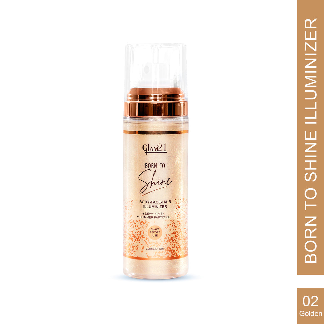 Glam21 Born to Shine Illuminioser spray (Golden)