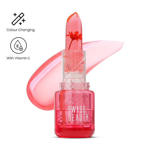 Swiss Beauty Jelly Bloom pH Lip Balm / 02 Rose Pop