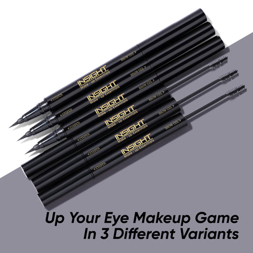 Insight Cosmetics EyeBrow Define Duo 2 In 1  (Black)