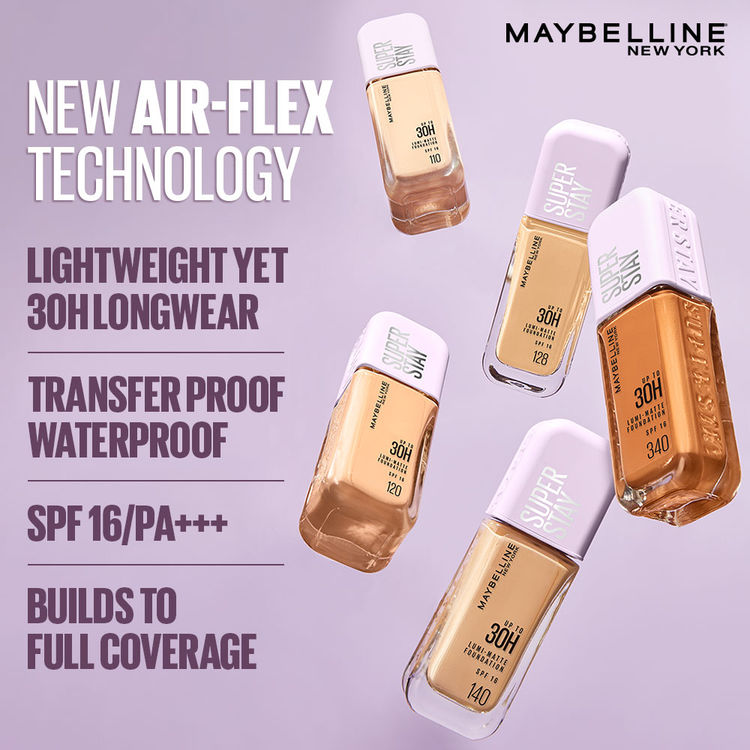 Maybelline Super Stay Lumi-Matte Foundation (120)