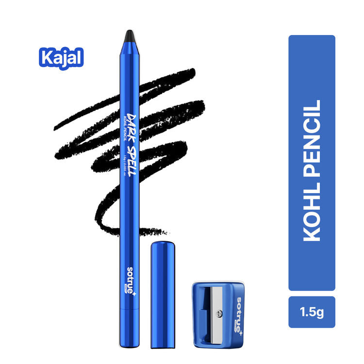 Sotrue Dark Spell Kohl Kajal Pencil With Sharpener - Black
(1.5g)
