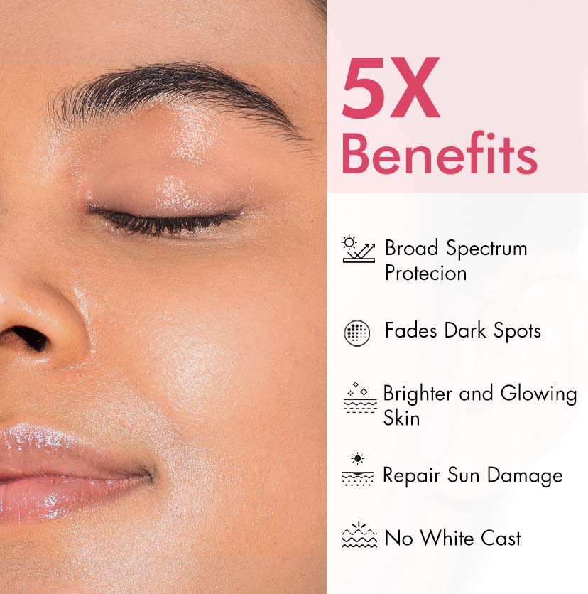 Mcaffeine Brightening Sunscreen for Dark Spots - SPF 50 PA ++++