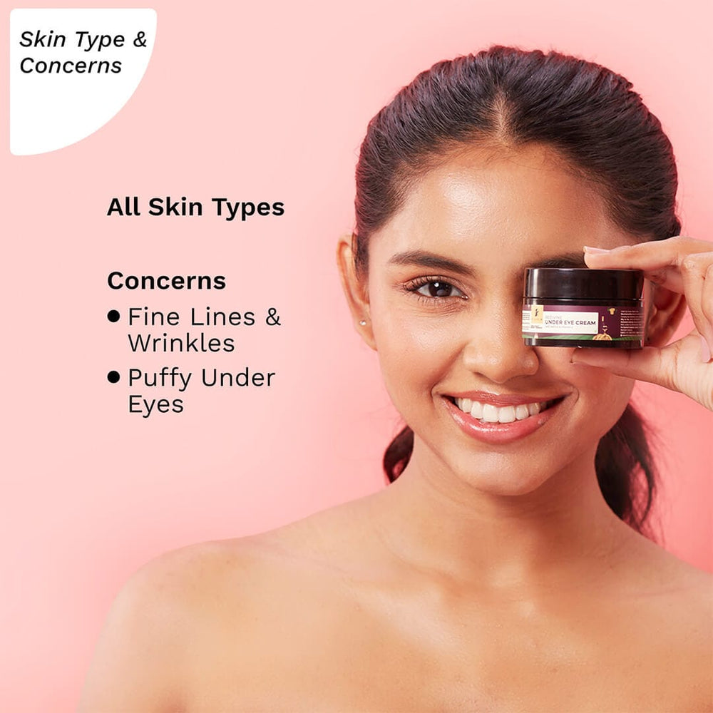 Pilgrim Red Vine Under Eye Cream with Retinol & Vitamin C
Experience Bright Eyes