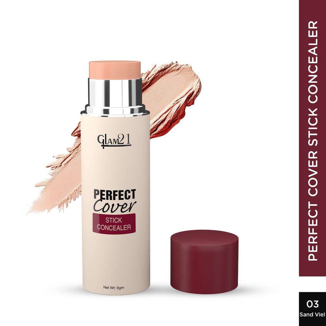 Glam21 Perfect Cover Stick Concealer (03Sand Viel)