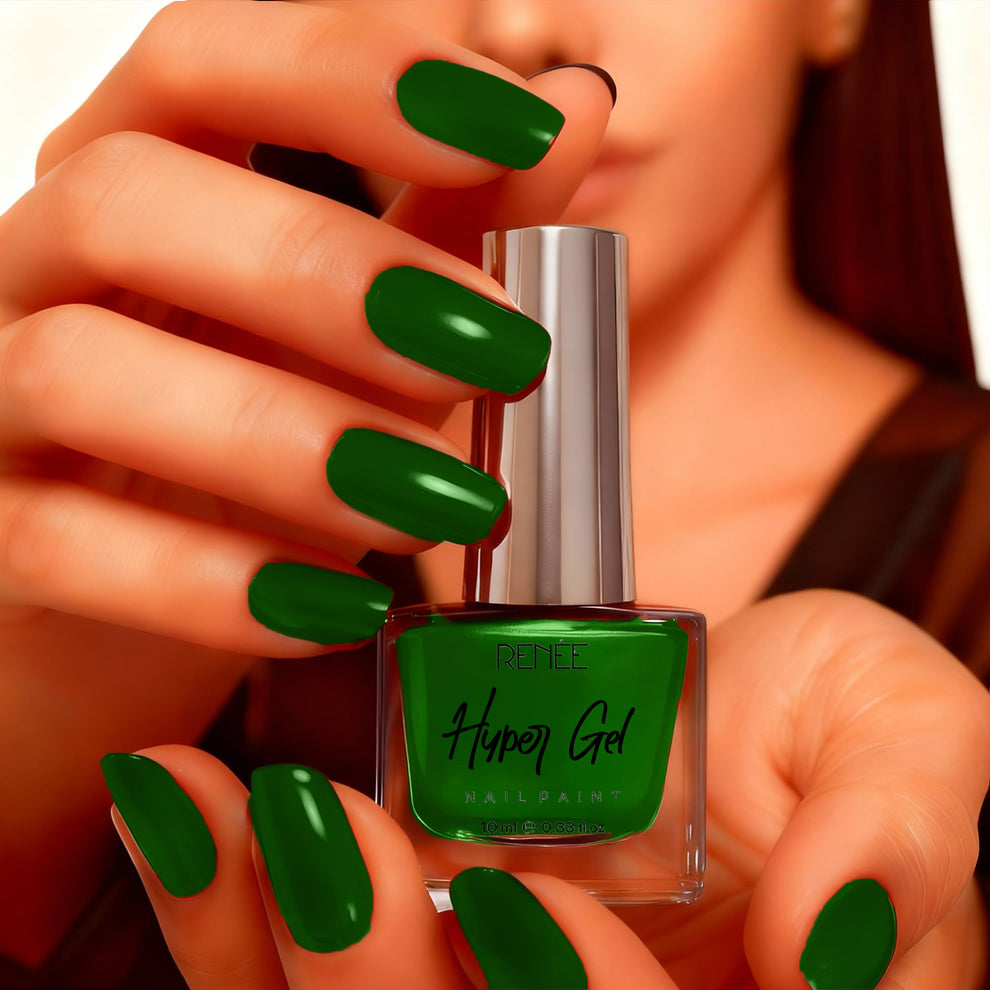 RENEE Hyper Gel Nail Paint 10ml (29 Emerald Gel)