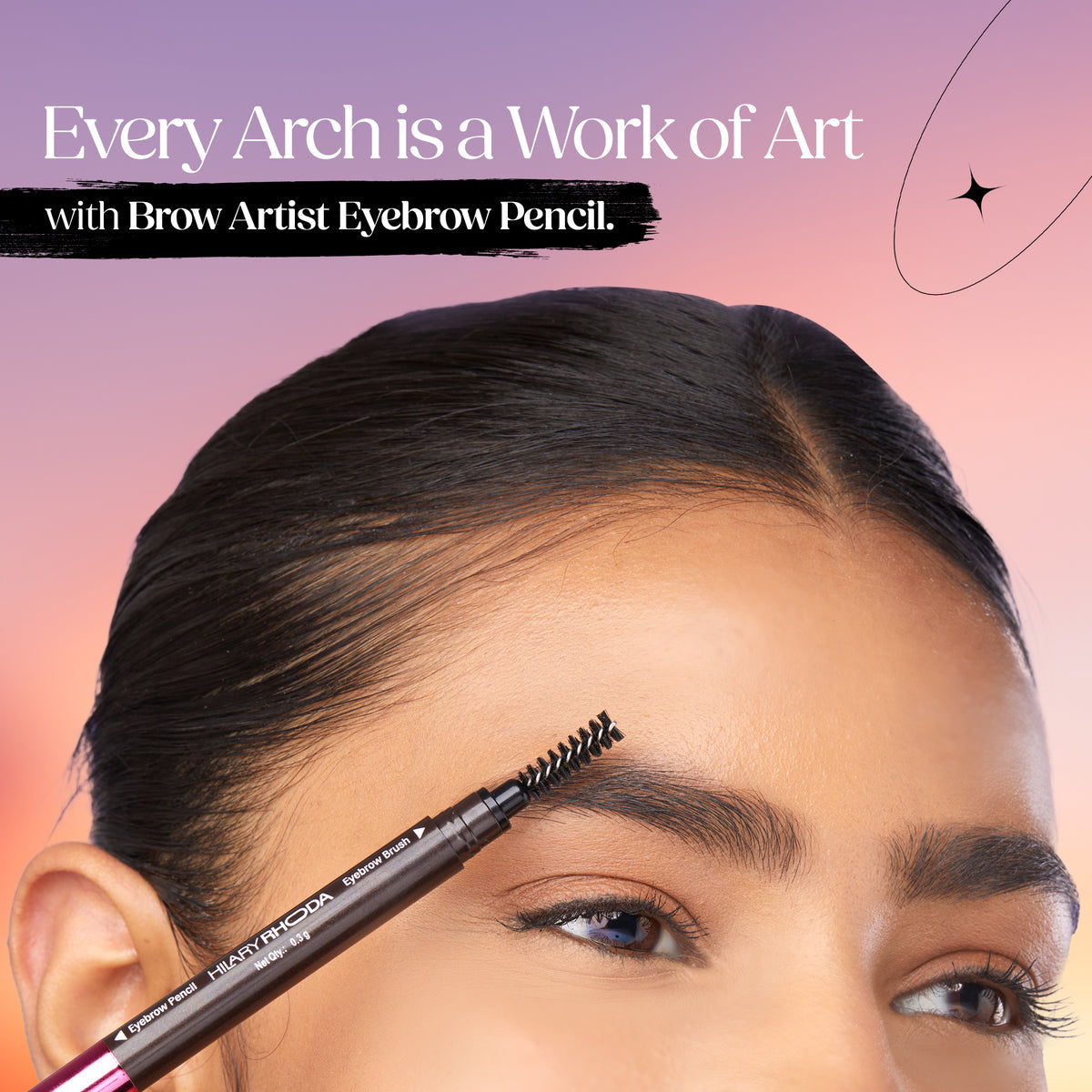 Hilary Rhoda Brow Artist Eyebrow Pencil (Black-1)