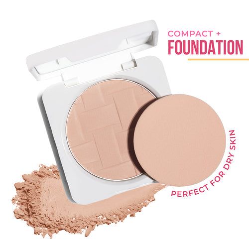 Insight cosmetics Moisture Lock Compact Foundation (3 Natural Buff)