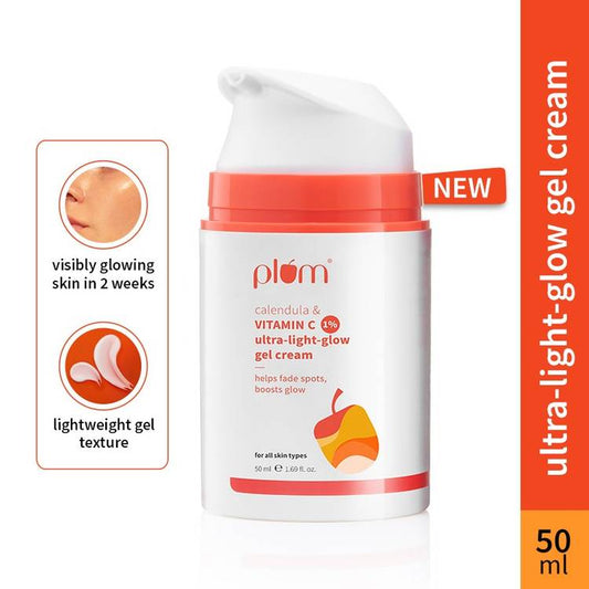 Plum 1% Vitamin C Ultra-Light-Glow Boosting Gel Cream (50ml)