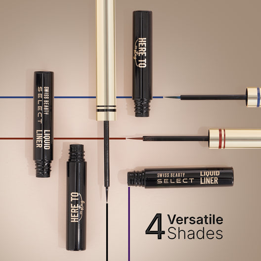 Swiss Beauty Select Here To Stay Liquid Liner (04 Magnet Black)