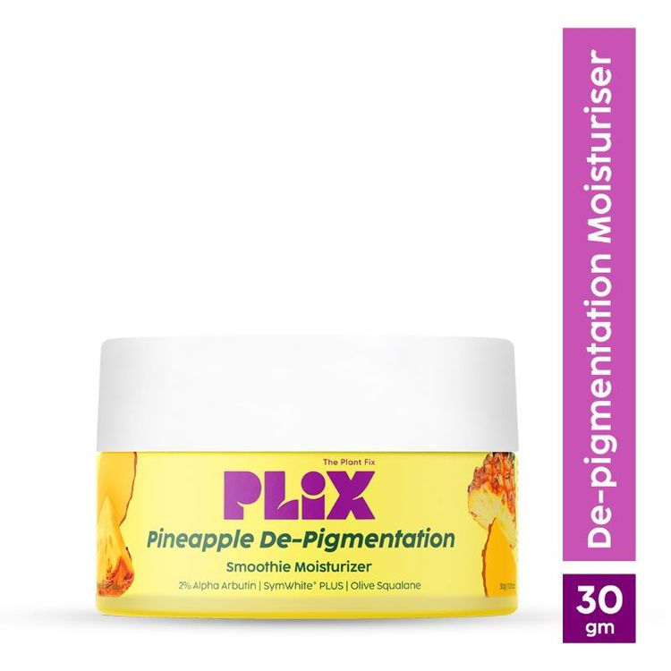 Plix 2% Alpha Arbutin Pineapple Moisturizer With SymWhite PLUS For Hyperpigmentation & Dark Spots
(30g)