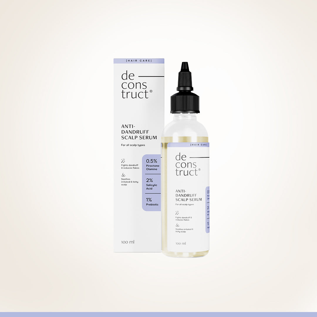 Deconstruct Anti Dandruff Serum for Scalp - 0.5% Piroctone Olamine + 2% Salicylic acid + 1% Prebiotic