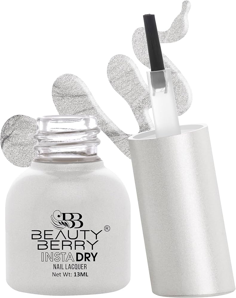 Beauty Berry Insta Dry Nail Lacquer (SILVER LINING-70)