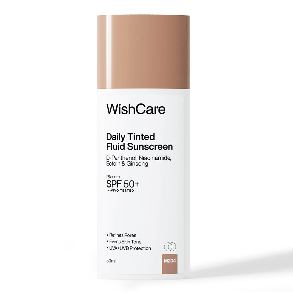 Wishcare Daily Tinted Fluid Sunscreen (M204)