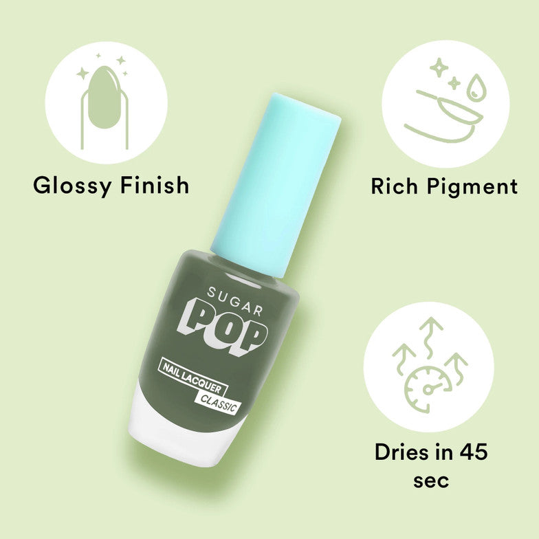 SUGAR POP Nail Lacquer (24 keen Green)