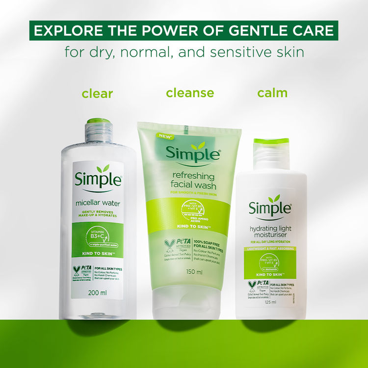 Simple Kind to Skin Hydrating Light Moisturizer All Skin Types Moisturizer (125ml)