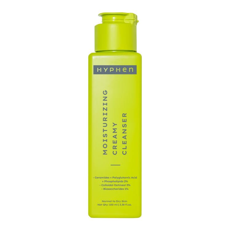 Hyphen Moisturizing cream cleanser with ceramides for dry skin - 100 ml