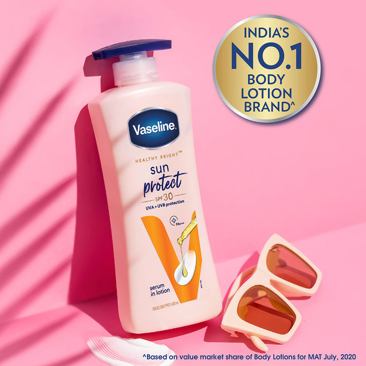 Vaseline Sun Protect SPF 30 Body Lotion With UVA + UVB PA+++
(600ml)
