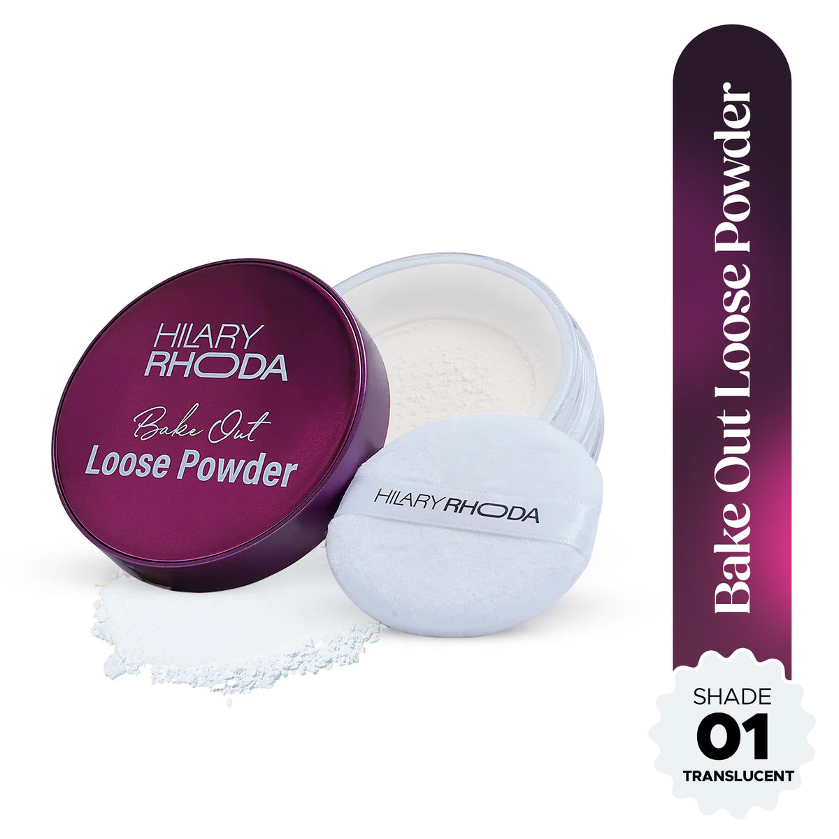 Hilary Rhoda Bake Out Loose Powder (Translucent 01)