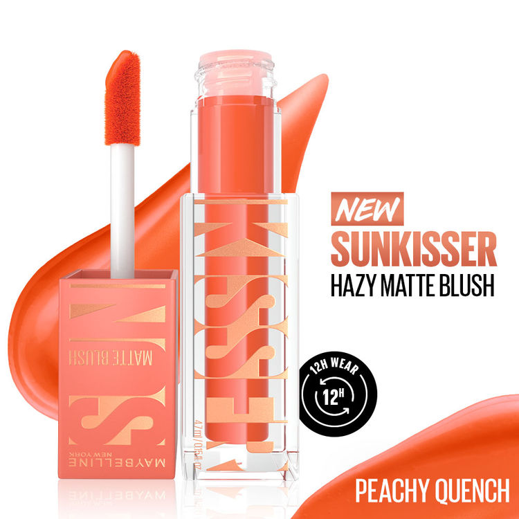Maybelline Sunkisser Hazy Matte Blush(Peachy Quench)