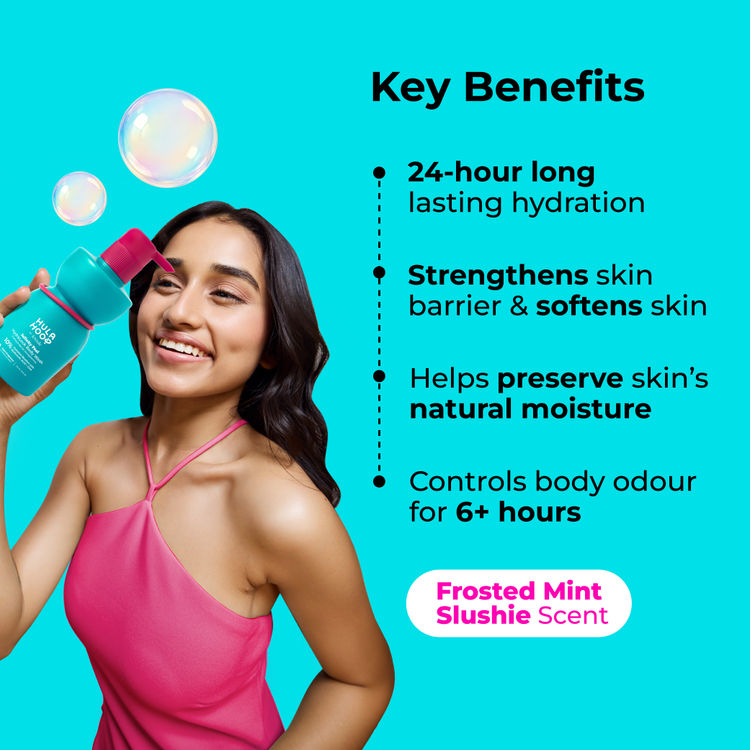 Foxtale Hula Hoop HydraLock Body Wash, 24-Hrs Long Hydration & Moisturization
(250ml)
