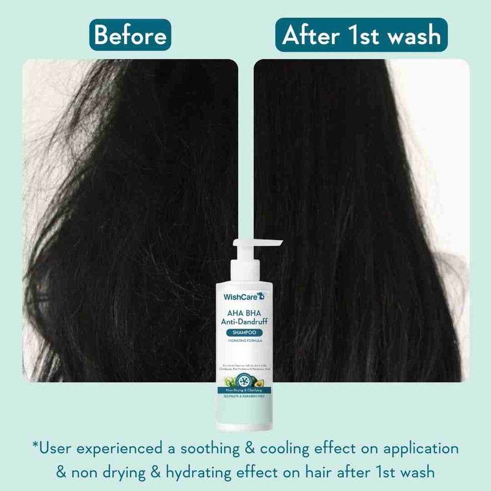 Wishcare AHA BHA Anti-Dandruff Shampoo