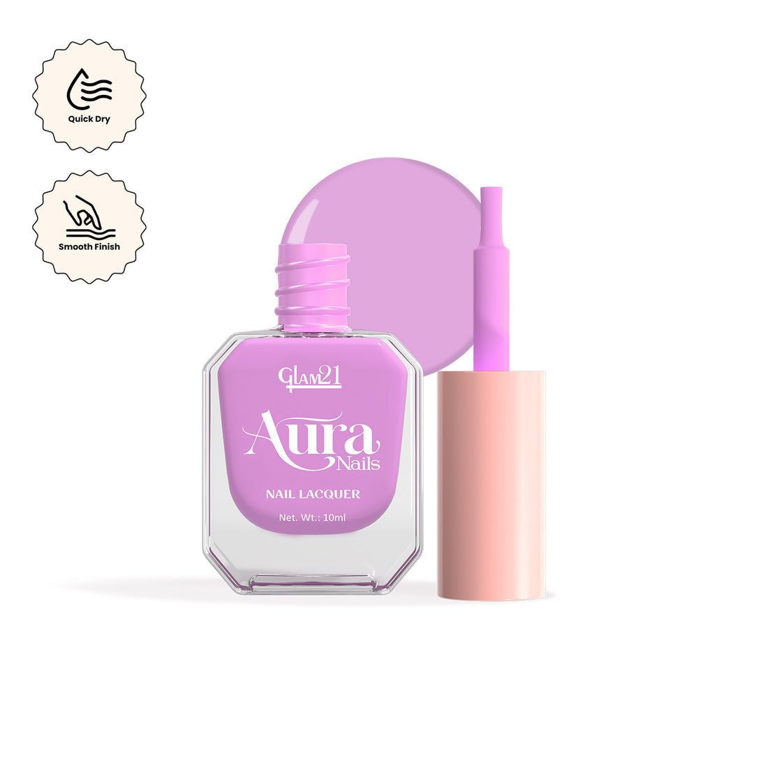 Glam21 Aura - Nail Lacquer (17Lavender Love)