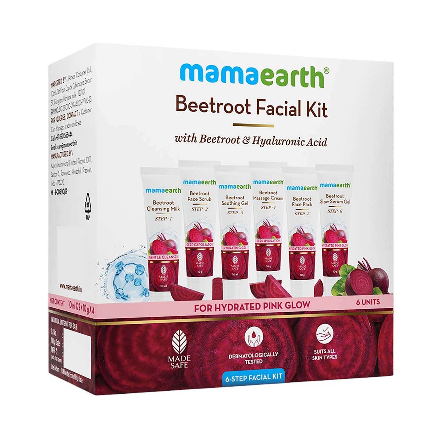 Mamaearth Beetroot Hydraful Facial Kit