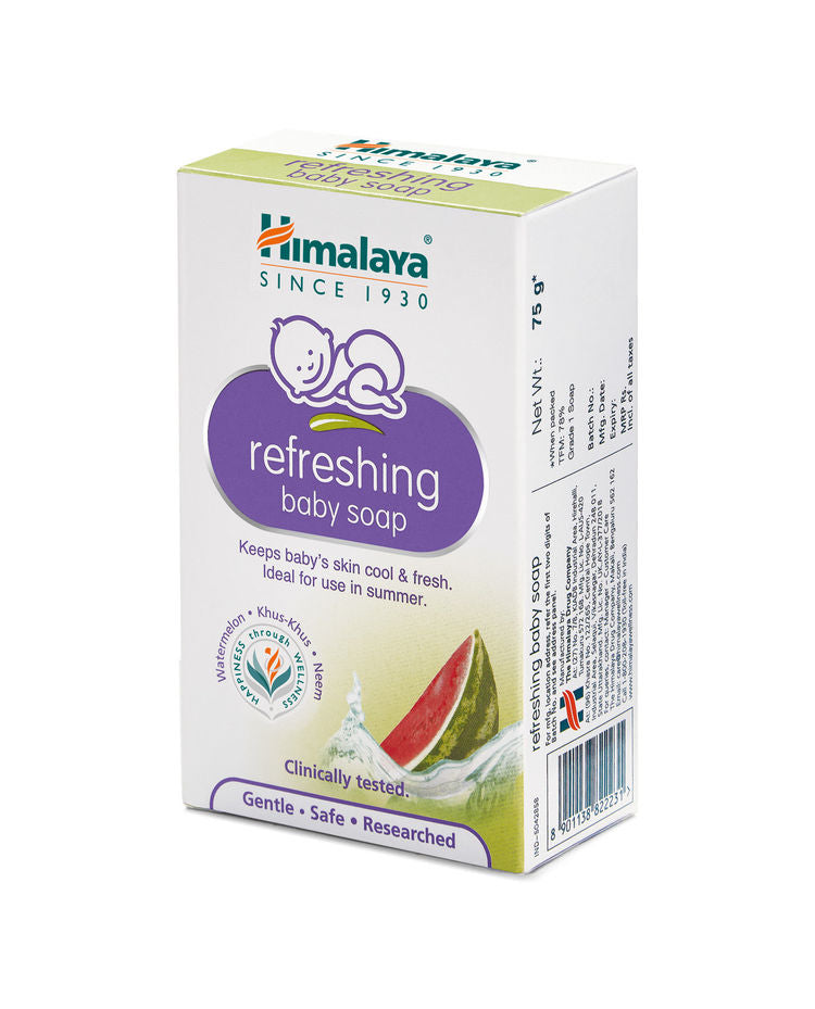 Himalaya Baby Care Refreshing Baby Soap (75g)
