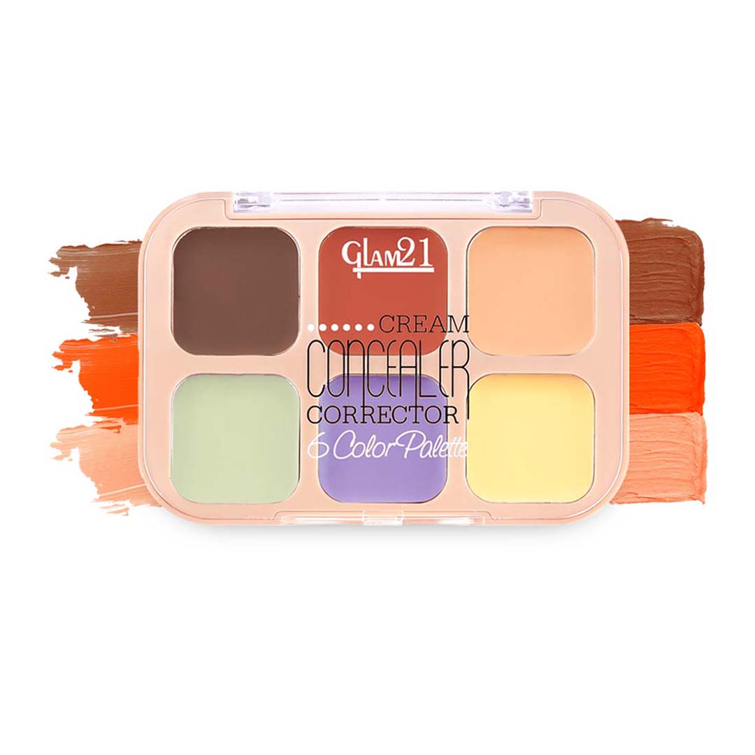 Glam21 Cream Concealer Corrector Palette (04Corrector)