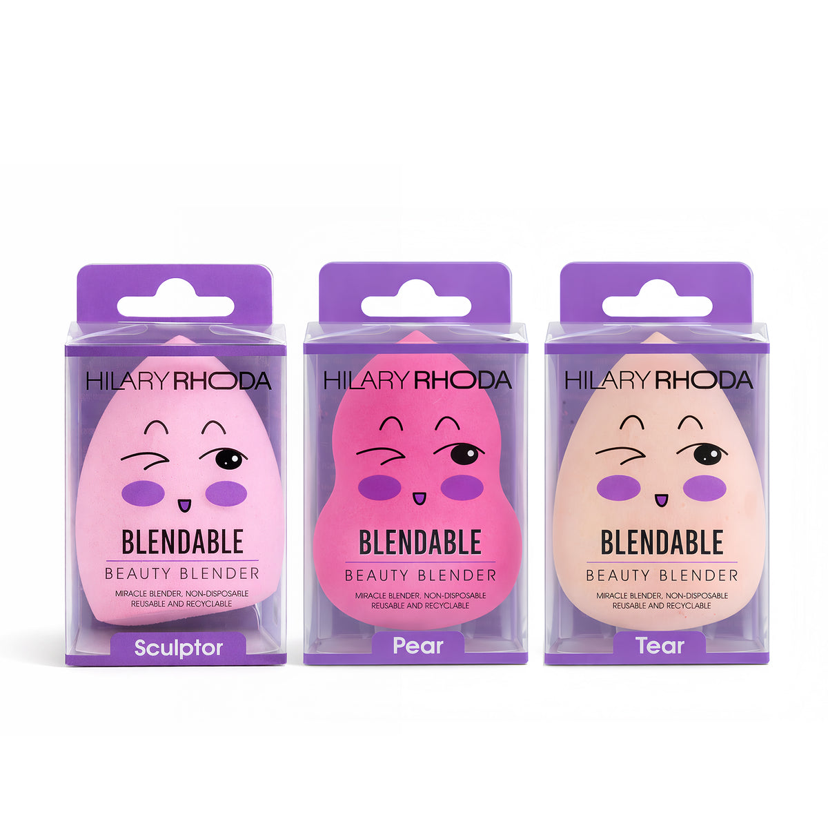 Hilary Rhoda Beauty Blender (Pack of 3)