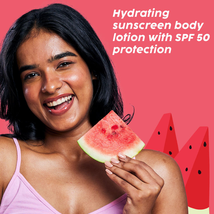 Plix Watermelon Hydra-Cool Sunscreen Body Lotion
(150ml)