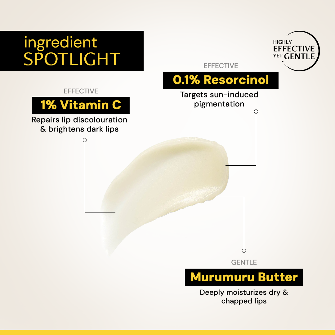 Deconstruct Brightening Lip Balm With SPF - 1% Vitamin C + 0.1% Resorcinol