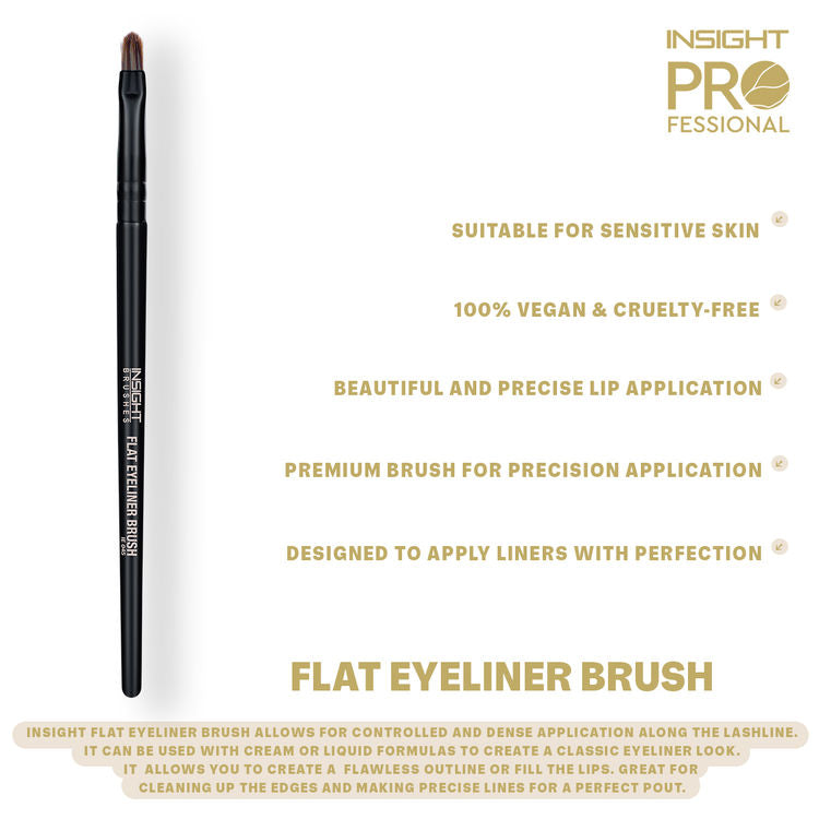 Insight Professional Flat Eyeliner Brush - IE 045