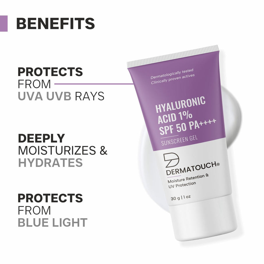 Dermatouch Hyaluronic Acid 1% Sunscreen 30gm