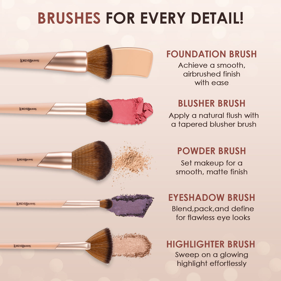 Glam21 Lord Of The Brushes Eyeshadow Brush