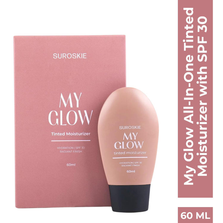 SUROSKIE My Glow All In One Tinted Sunscreen Glowy Finish Light Shade (60ml)